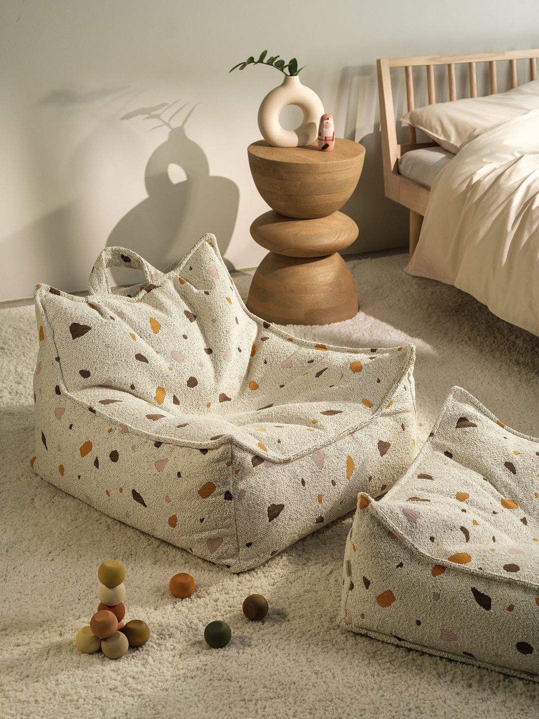 Wigiwama terrazzo beanbag