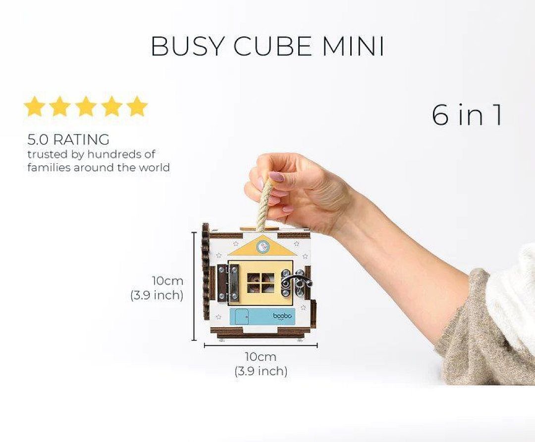 aktivity kostka Boobotoys mini