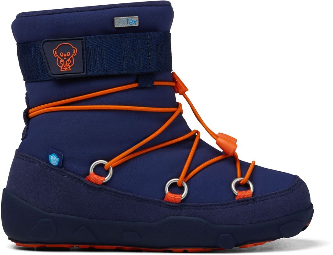 Dětské barefoot sněhule Affenzahn Snow Boot Vegan Snowy Elephant