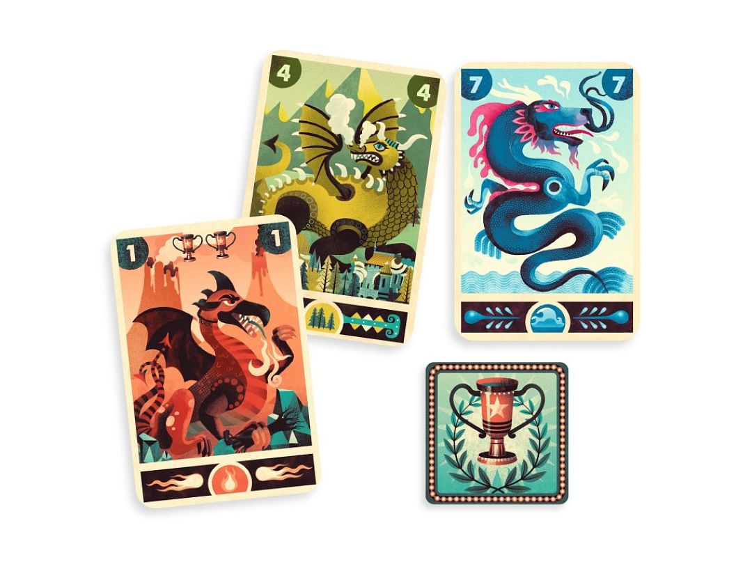 DJECO Karetní hra Dragon deck