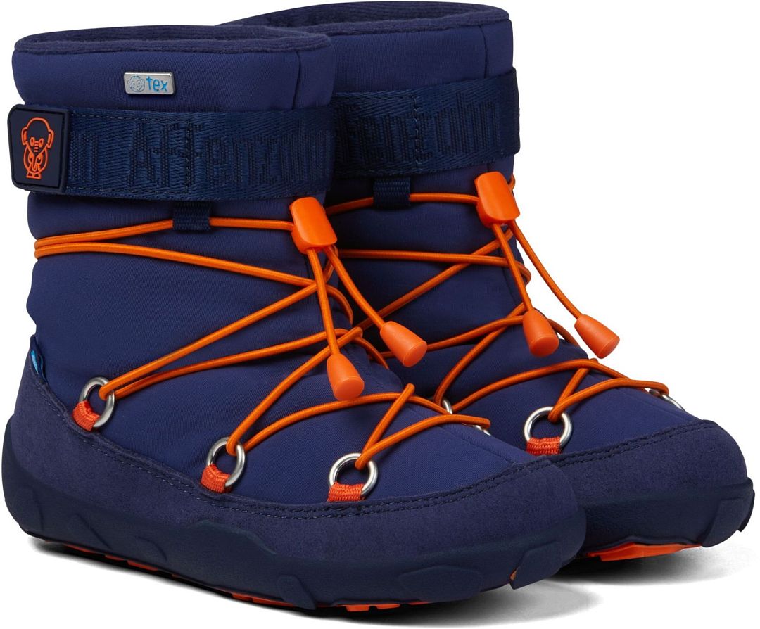 Dětské barefoot sněhule Affenzahn Snow Boot Vegan Snowy Elephant