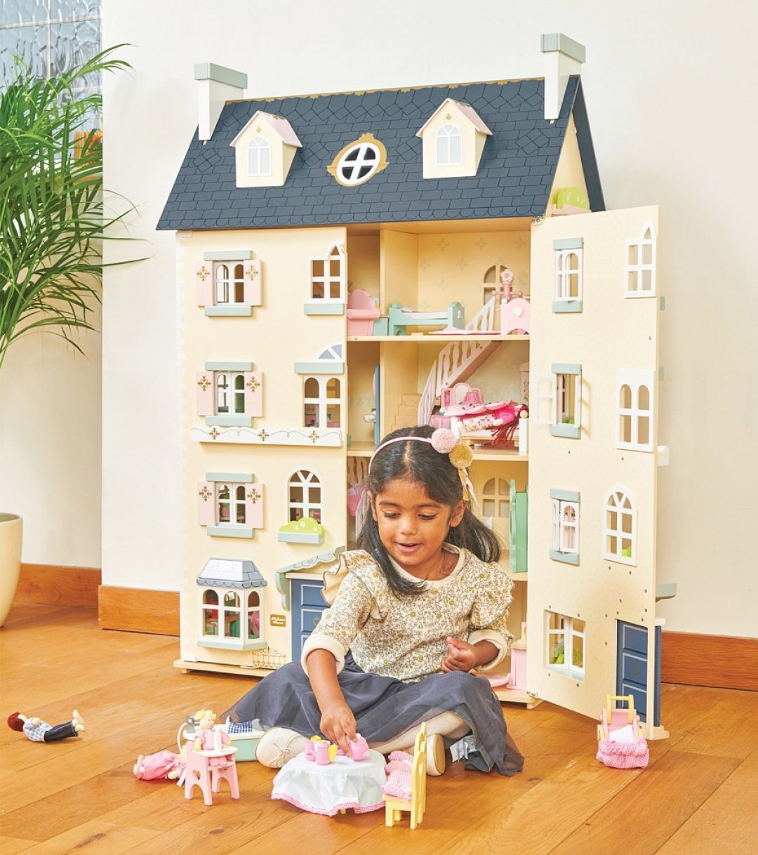 H152-Palace-House-Gold-Pink-Grey-Blue-Giant-Deluxe-Wooden-Dolls-House-Girl-Playing-Tea.jpg