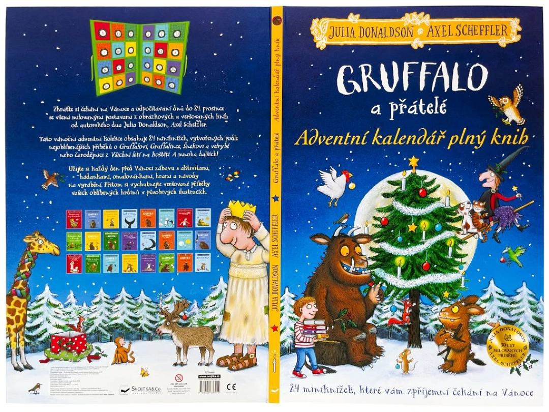 adventní kalendář gruffalo a přátelé