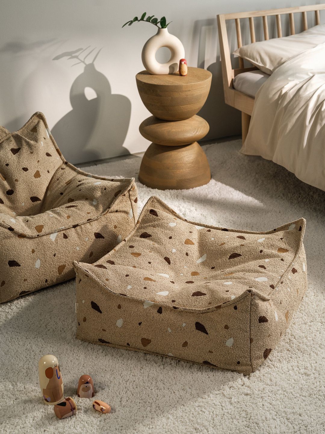 Wigiwama terrazzo beanbag