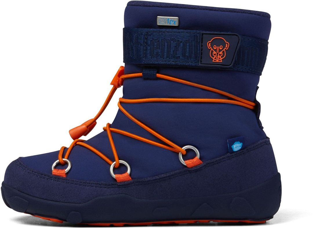 Dětské barefoot sněhule Affenzahn Snow Boot Vegan Snowy Elephant