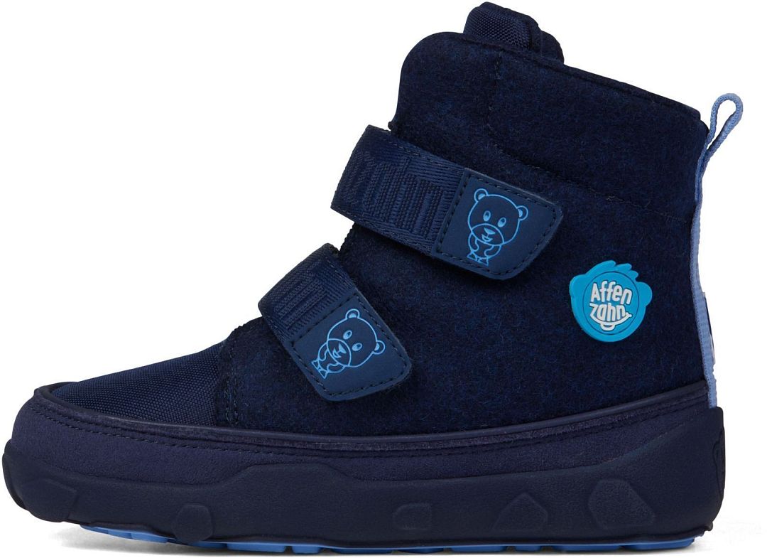 Zimní barefoot boty Affenzahn Winter Boot Wool Comfy Bear