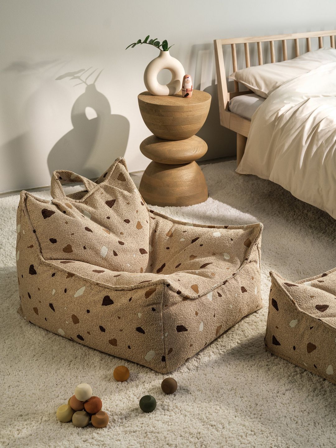 Wigiwama terrazzo beanbag